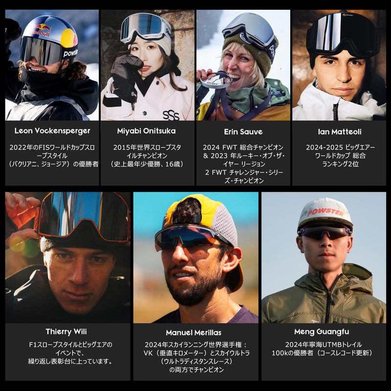 Очки Powster и Skate с технологией SPXTRA UV Подходят поверх сменных линз Магнитные для лыж, сноуборда, [Высокоточные линзы, Защита,