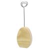 Wooden Place Card Egg 5 X 7 X 2 Cm