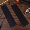 2 шт. нажимная дверная пластина 11.5X3 из нержавеющей стали, нажимная дверная пластина, дверная пластина, матовая дверная пластина, защитная металлическая пластина