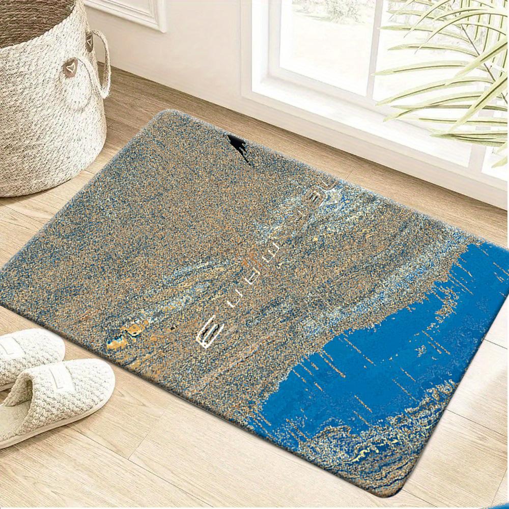 1 Marvel Doormat | Spider-Man Heroes League Edition - Cartoon Pattern Living Room Rug | Flannel Material Bath Mat, Machine Was