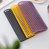 Non Slip Sink Drain Mat Hollow Faucet Drain Drying Pad New Silicone Sink Drying Mat  for Kitchen
