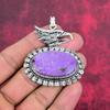 Ювелирные изделия из пурпурита, кулон из стерлингового серебра 925 пробы, ювелирные изделия ручной работы с драгоценными камнями, подарки для жены, абсолютно новый кулон