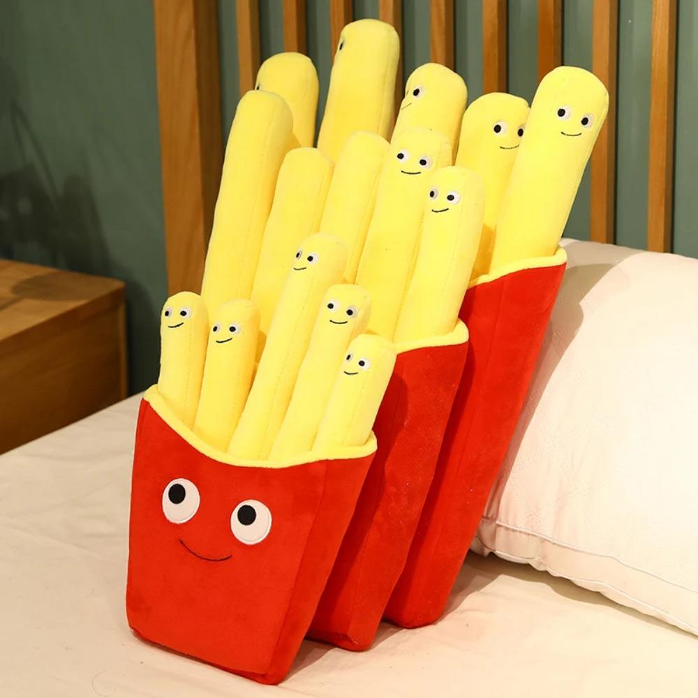 Cute Cartoon Plush Hamburger Ice Cream French Fries Toy Stuffed Food Popcorn Cake Pizza Pillow Cushion Kids Toys Birthday Gift