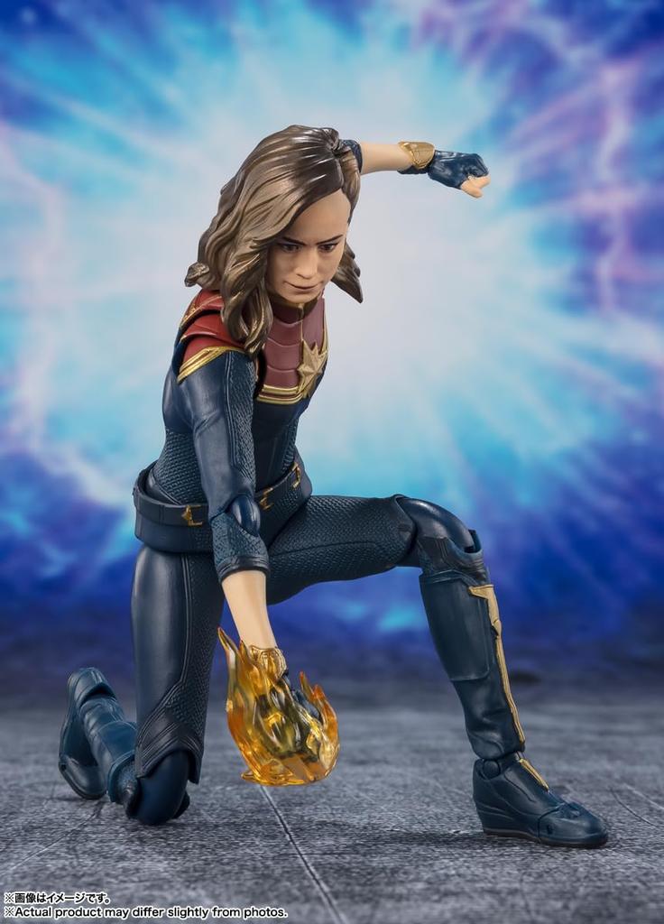 TAMASHII NATIONS Captain Marvel 150mm Painted Movable Figure S.H.Figuarts (Marvels) Approx. ABS&PVC