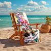 1pc Mighty Morphin Power Rangers3 Beach Towel, Comfortable and Thick, and Swimming/Bath/Picnic/Camping Towel, Suitable for Seaside Beaches
