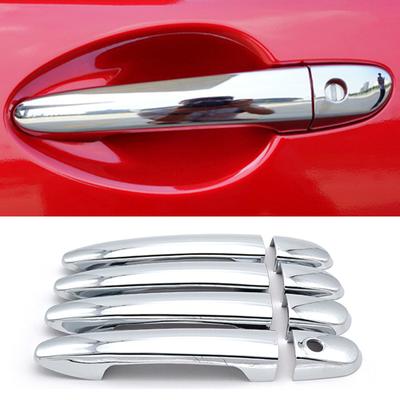 Автомобильный Стайлинг Хромированная Накладка на дверную ручку Отделка Накладка Украшение Для Mazda 2 3 6 CX3 CX5 CX9 DJ DL BM BN GJ GL DK KE KF TC 2013-2020