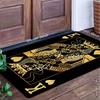 1PC Dance Pattern Kitchen Rug Non-Slip Door Mats Pop design Bathroom Rug Bath Mat Carpet for Home Sink Laundry Decor