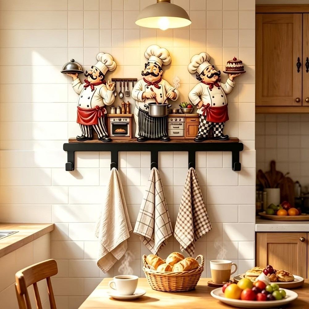 Halloween Wall-mounted Hooks Christmas Elf Wall Hanging Rack Home Decoration
