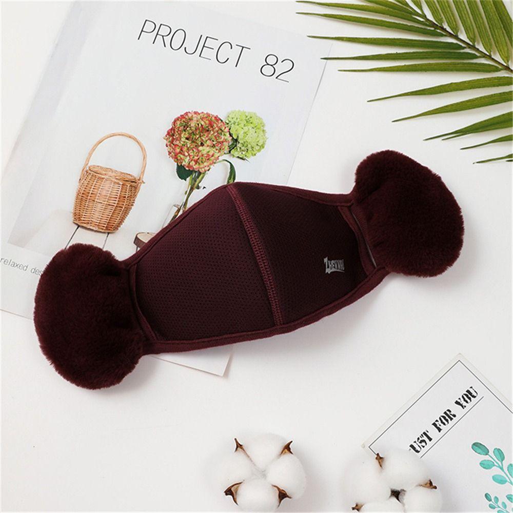 Велосипедные ветрозащитные и холодостойкие наушники-муфты, маска для рта, грелка для ушей, уличная маска