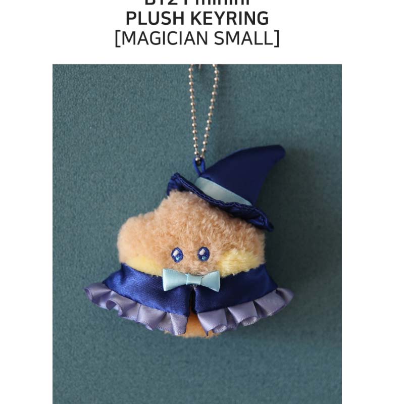 BTS BT21 Официальный брелок Minini PLUSH [MAGICIAN SMALL]
