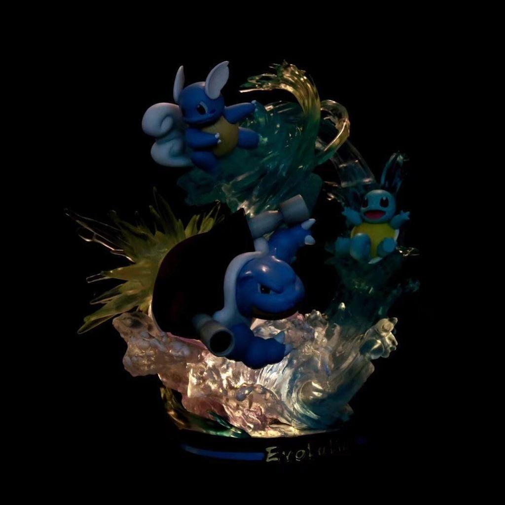 Завораживающая светящаяся в темноте ПВХ фигурка Чаризарда и Мьюту для поклонников аниме