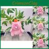 Delightful Plush Capybara Keychain Cute Cartoon Animal Hanging Figure In Colors Various