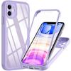 360 Full Body Screen Protector Transparent Phone Case For iPhone 15 14 13 12 11 Pro Max X XR XS Max 7 8 15 Plus Shockproof Front Back Cover