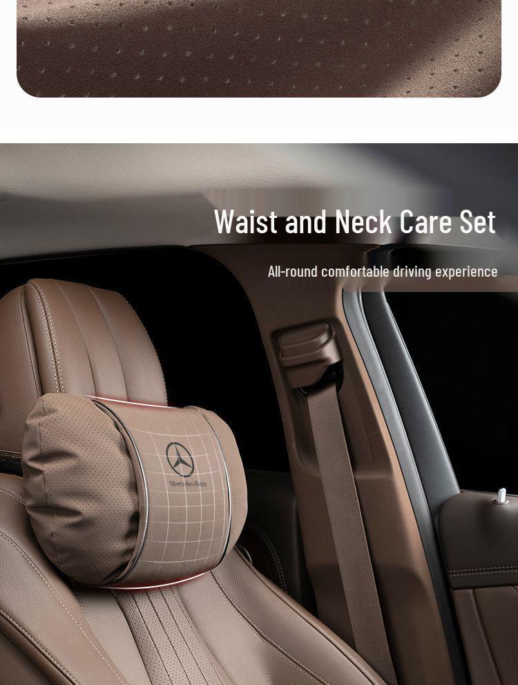 Compatible with Mercedes Headrest Maybach Neck Support: Fits S-Class, E-Class, C-Class, GLE, GLC, GLB, GLS.