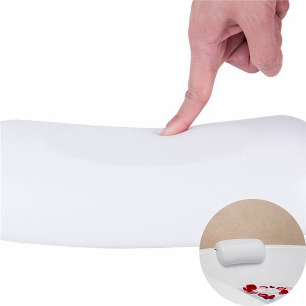 Bathtub Bathroom Supply with Suction Cups Back Bath Pillow Head Rest Tub Accersories Cushion