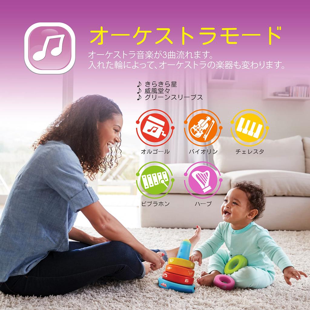 Лучший обучающий стек, обучающая деятельность, образовательная для детей старше 6 месяцев, идеальная игрушка в подарок для детей и - Игрушка. -