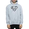 DC Comics Mens Superman Marble Logo Hoodie