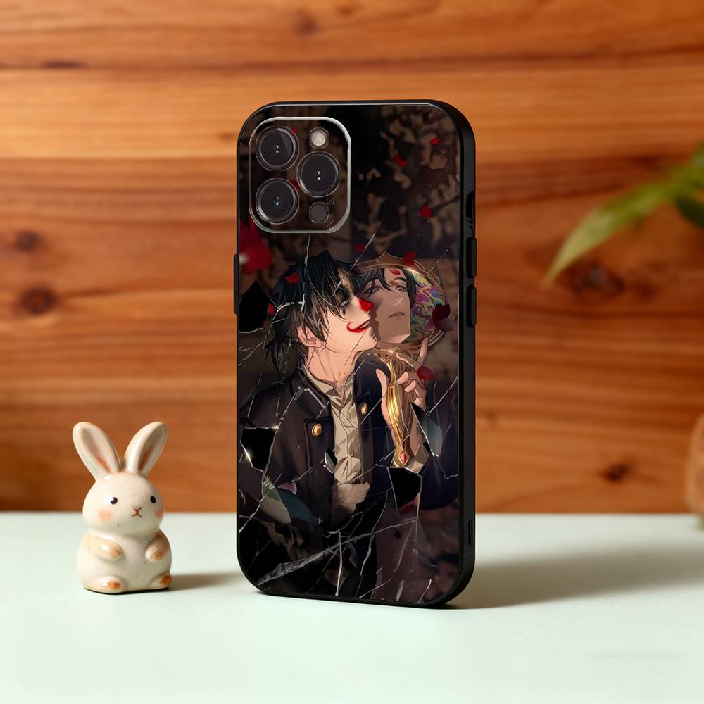 Чехол для телефона с фан-артом «Владыка Тайн» для iPhone17 16 15 14 13 12 11 Pro Max Plus, 5G, мягкий черный чехол