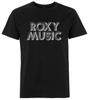 Футболка Roxy Music Ретро Логотип Унисекс Летняя Унисекс Футболки для Мальчиков Повседневная Харадзюку Оверсайз Короткий Рукав