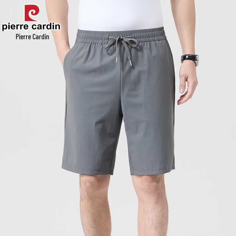 Pierre Cardin Мужские повседневные спортивные шорты из ледяного шелка
