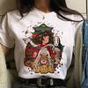 Studio Ghibli Spirited Away Hayao Miyazaki Kawaii Print T -Shirt Women Harajuku Aesthetic Tshirt White Tops Anime Female T Shirt