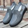 Легкие дышащие мужские слипоны | Амортизирующий комфорт, прочные для рыбалки на открытом воздухе, прогулок в парке и летней повседневной носки - Черный
