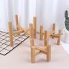 Wood Planter Pot Trays Flower Pot Rack Strong Free Standing Bonsai Holder
