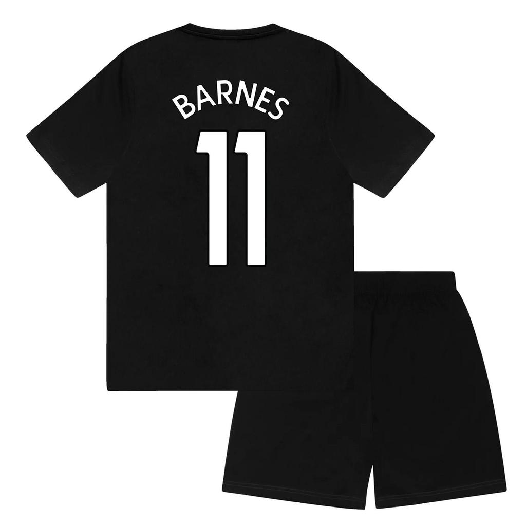 Newcastle United FC Boys Barnes 11 Sublimated Short Pyjama Set