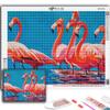 5D Diy Алмазная картина Животное Фламинго Вышивка крестом Полный Алмазная вышивка Мозаика