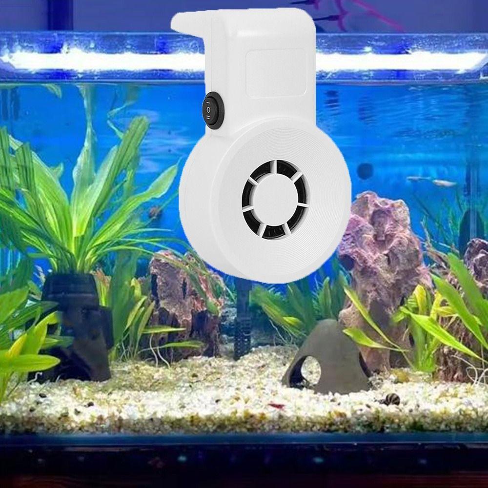 Small Fish Tank Cooling Fan Wall Mounted Aquatics Air Cooler Aquariums Cooling Fan Fishtanks