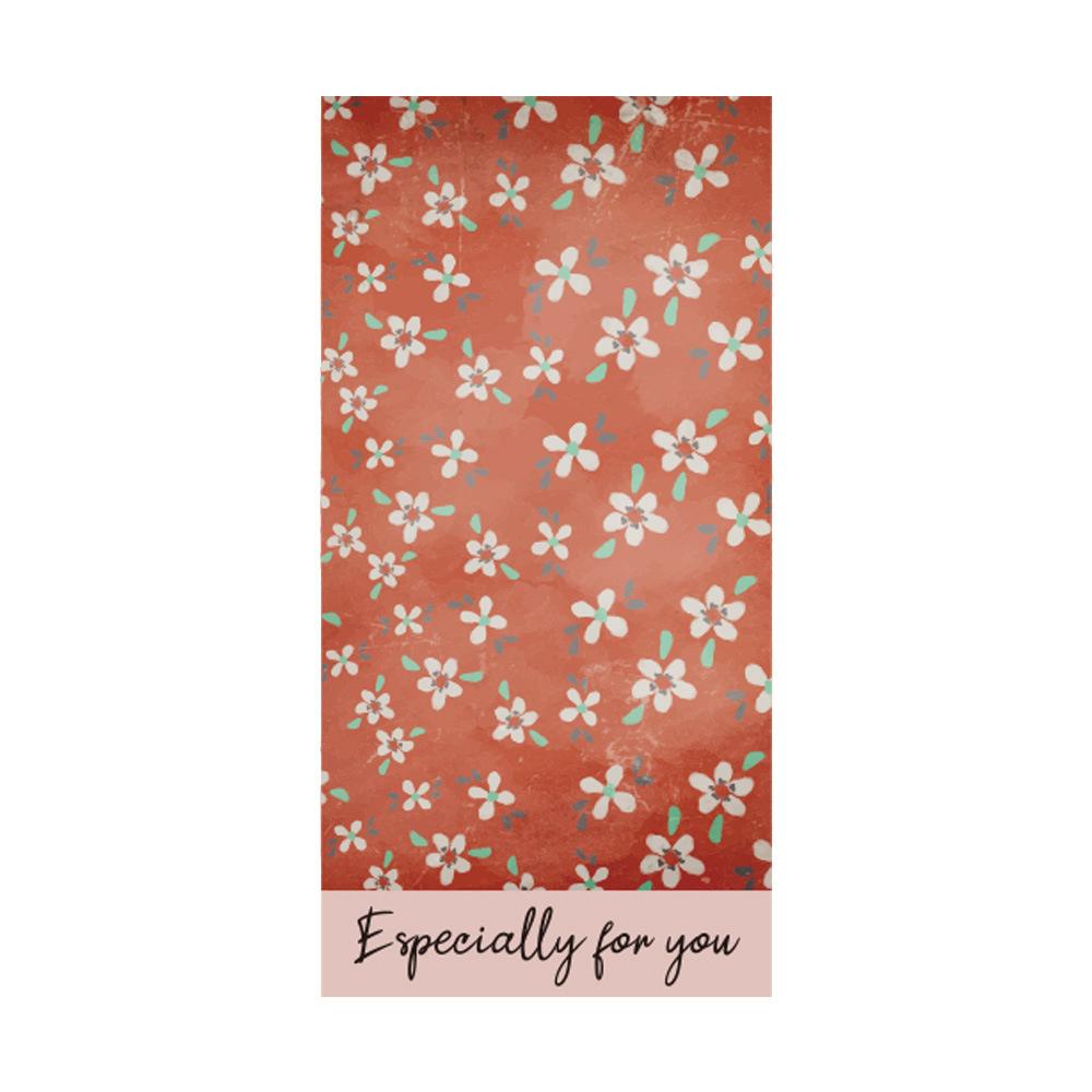 School Notebook Funny Stickers Flowers Thank You Decoration X019