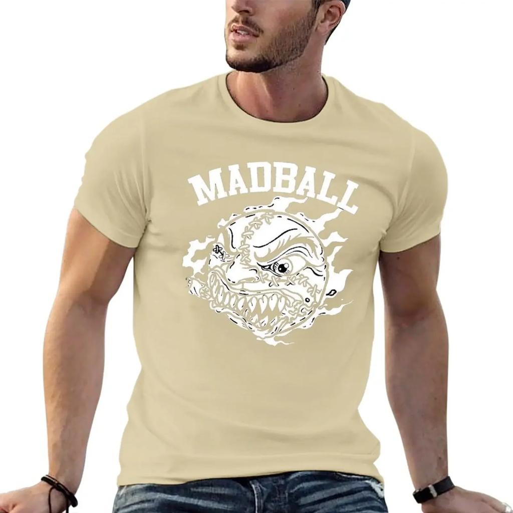 New Madball T-Shirt Summer Tops Aesthetic Clothes Mens Clothing Plain T Shirts Graphic Printing Casual Short Sleeve Top Tees