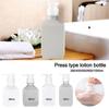 Многоразовый контейнер для шампуня и лосьона, дорожный дозатор, разделенная бутылка, для ванной и путешествий