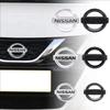 3D ABS Автомобильный Передний Капот Решетка Значок Эмблема Для Nissan Qashqai Juke Pulsar Sentra Altima Patrol Micra Rogue Almera Ver