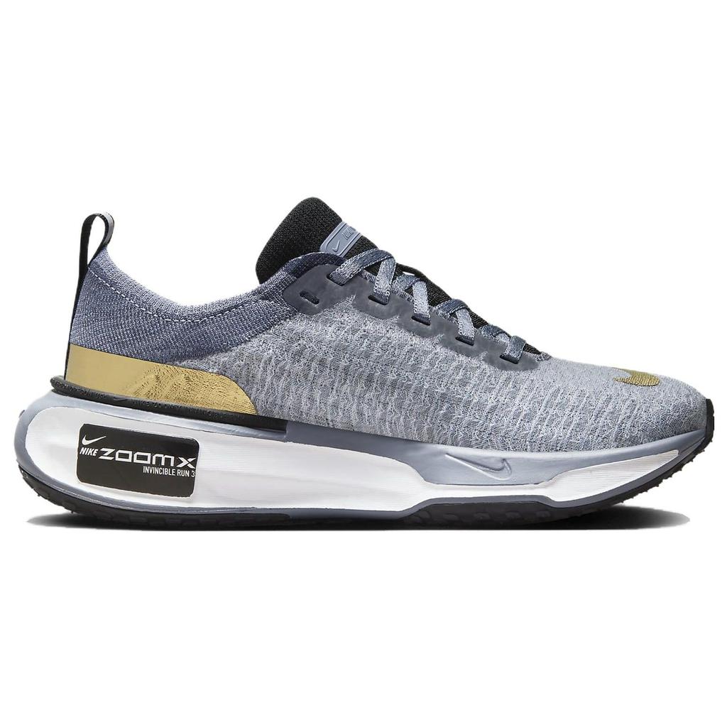 Nike ZoomX Invincible 3 Ashen Slate Metallic Gold Women Sneakers Blue Diffused-Blue Football-Grey DR2660-400