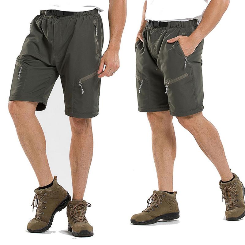 Мужские съемные брюки-карго на открытом воздухе, рабочие брюки, боевые тактические брюки, шорты