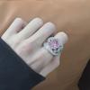 Sace Gems Classic Copper Alloy Zircon Ring Ladies Jewelry Wedding Promise Party Gift