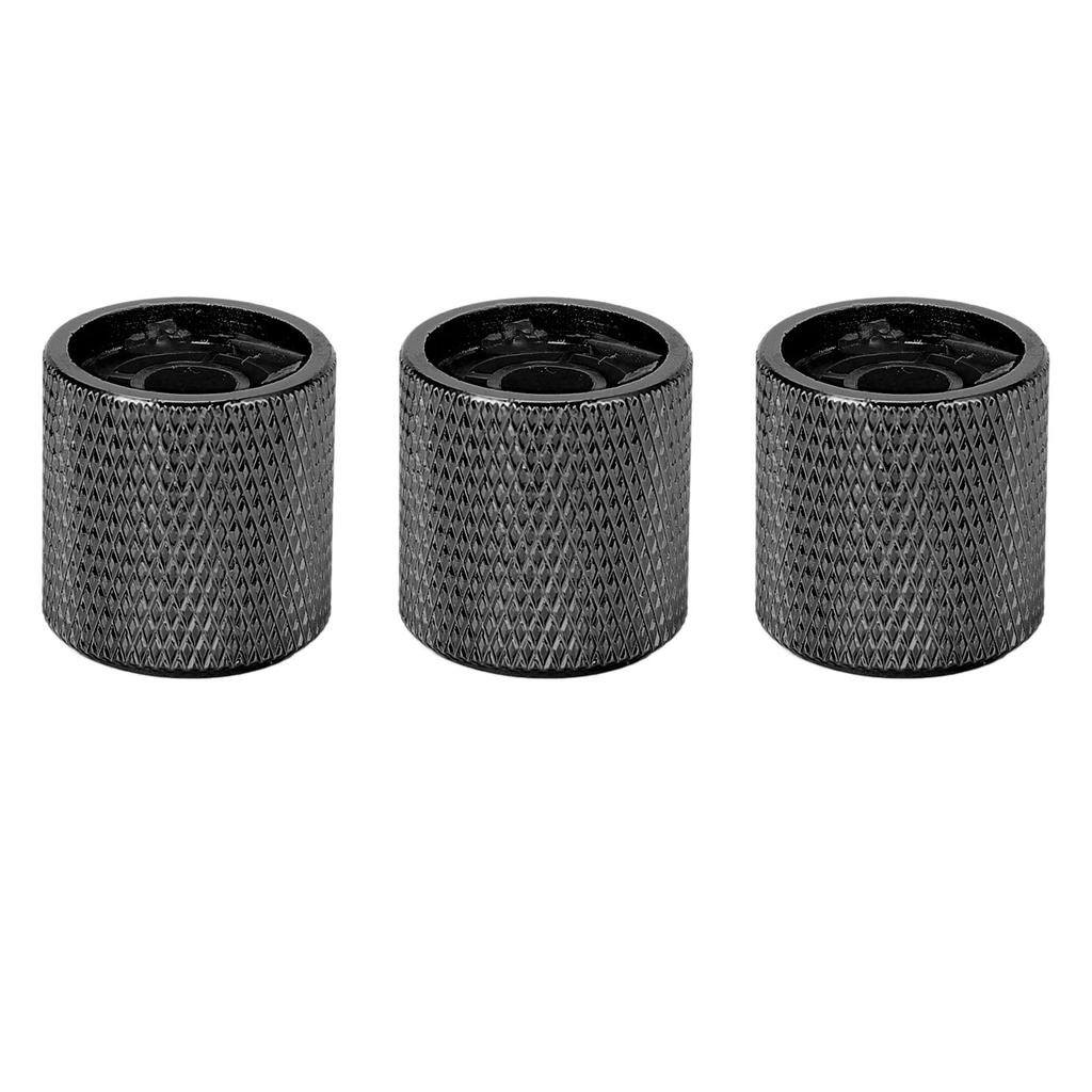 3 шт. Металлические ручки громкости и тона для гитары, ручки электронного управления для гитар LP, потенциометры A B, черные