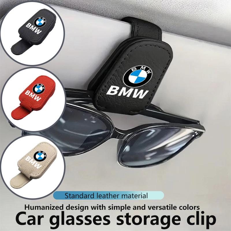 For BMW Multifunctional Car Sun Visor Glasses Holder Sunglasses Clip M Performance E36 E46 E60 E90 E91 E92 E93 F30 F20