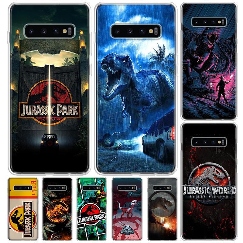 Jurassic Park Dinosaur World Cover For Samsung Galaxy S23 S22 S24 S25 Ultra Phone Case S21 Plus S20 FE S10 + S25Ultra Print Fund
