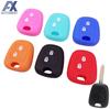 Силиконовый чехол для ключей с 2 кнопками для пульта дистанционного управления TOYOTA AYGO, брелок для CITROEN C1-C4
