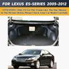 Индивидуальный высококачественный коврик в багажник автомобиля для серии Lexus ES гибрид без использования масла 2005 2006 2007 2008 2009 2010-2012 Кожаный ковер