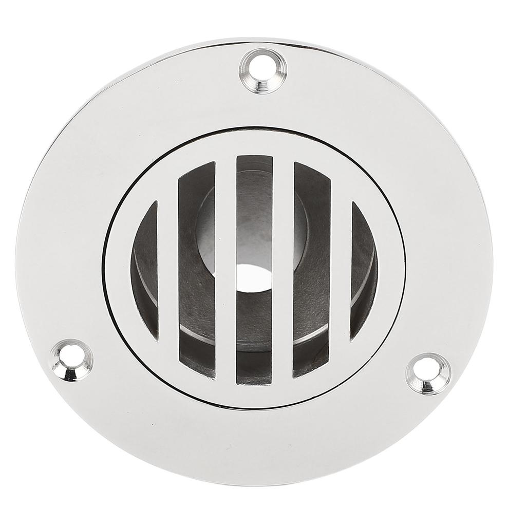 Морской палубный слив 316 нержавеющая сталь 1 дюйм Слив для палубы пола лодки Крышка Сливная арматура для палубы яхты Замена