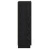 Desk Black Oak Effect 71.5 x 31.5 x 106.5 cm