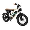 ONESPORT W66 Retro Electric Bike 20", 500W Motor, 48V 13.5Ah Battery, Range 40-100 Km, Full Suspension, LED Display