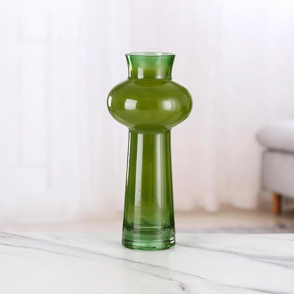 Luxury Orchid Flower Vase Creative Water Nourishing Vase Vintage Glass Vase  Home Decorative