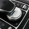 Для Bnz Gle CE GLC260 C200 E300 W205 3D Металл Amg Apple Tree Центральная консоль Мультимедийная ручка Декоративные наклейки Крышка