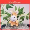 Colorful And Cute 15cm Plush Donkey Toy For Kids Soft Adorable Keychain Accessory Plush