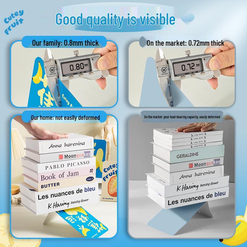 Милые металлические подставки для книг для студентов - Зажимы для книг и настольные держатели