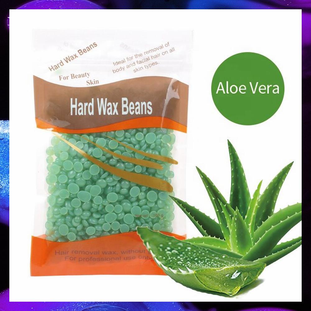 100 г/упак., восковые бобы для удаления волос, безбумажные твердые восковые гранулы, для удаления бикини, волос на лице, ногах, руках, бобы для удаления волос, унисекс, для бровей
